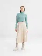 Мятный водолазка женская 38-42 размер, XS-S