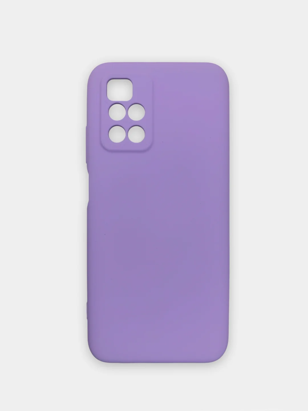 Красный чехол силиконовый Silicone Cover для Xiaomi Redmi 10 (Сяоми Редми 10)