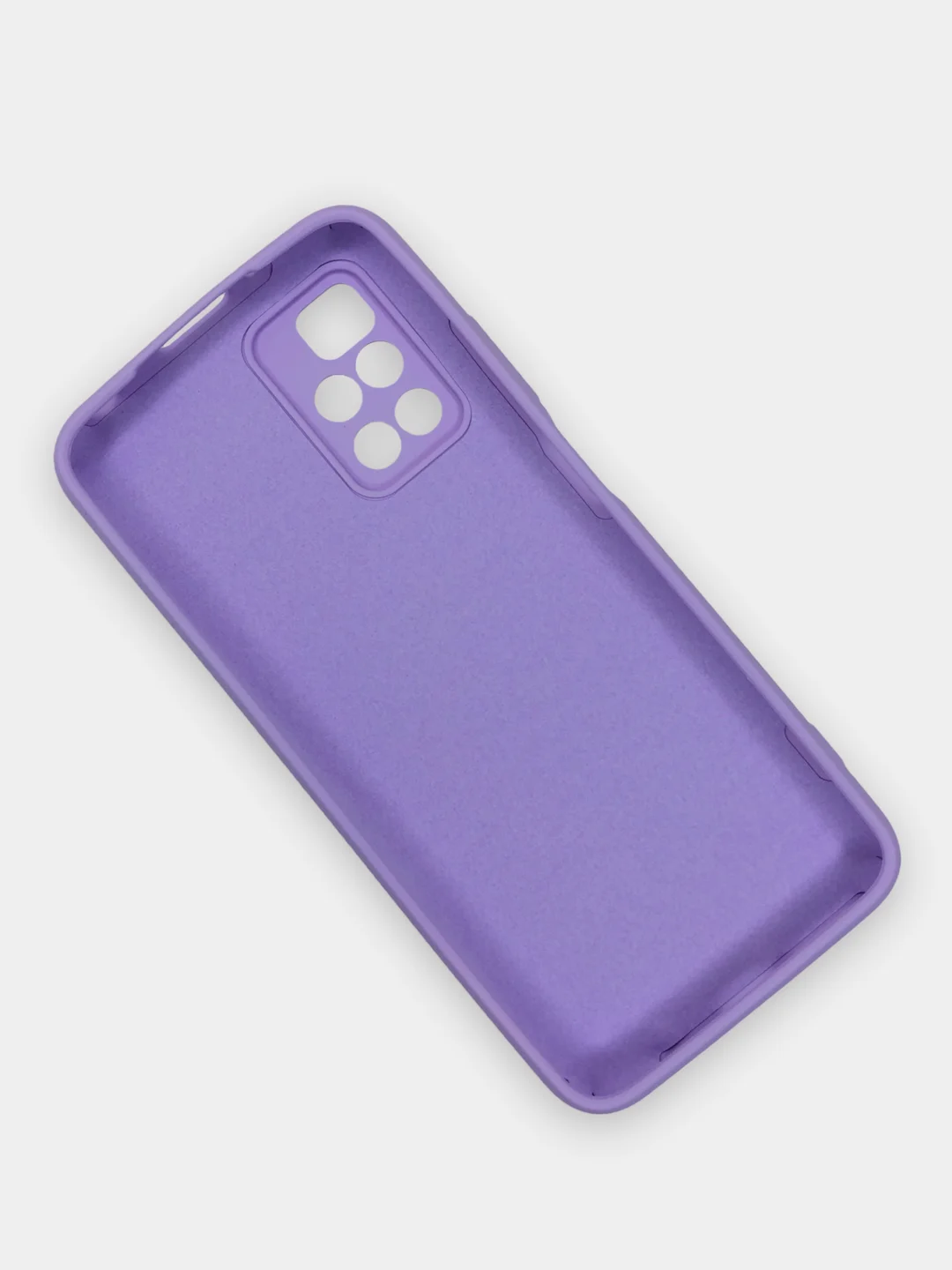 Красный чехол силиконовый Silicone Cover для Xiaomi Redmi 10 (Сяоми Редми 10)