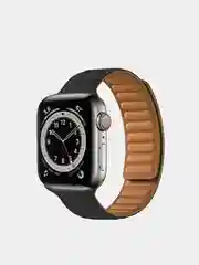 Белый силиконовый магнитный ремешок для Apple Watch 3, 4, 5, 6, 7, SE