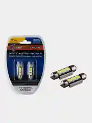 Светодиодная лампа с обманкой Xenite лампа XENITE  Can3367 T11/C5W (Яркость +50%) 2 штуки