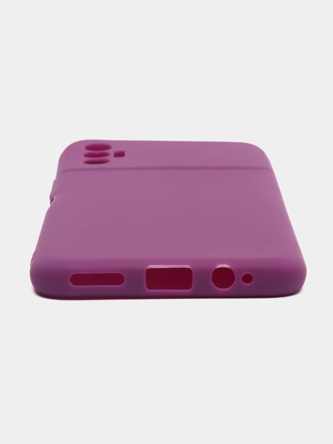 Пурпурный чехол для Tecno Spark 8P, силиконовый, цветной, матовый