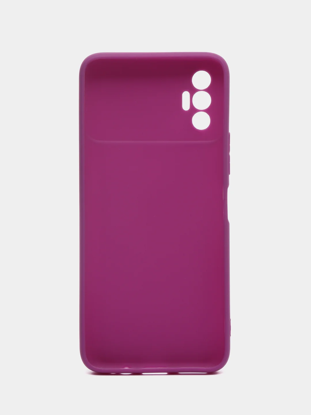 Пурпурный чехол для Tecno Spark 8P, силиконовый, цветной, матовый
