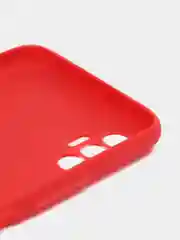 Красный чехол для Tecno Spark 8P, силиконовый, цветной, матовый