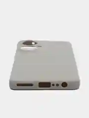 Серый чехол Tecno Camon 19/19 Pro 4G силиконовый, цветной, матовый