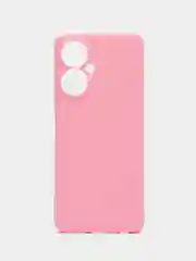 Розовый чехол Tecno Camon 19/19 Pro 4G силиконовый, цветной, матовый