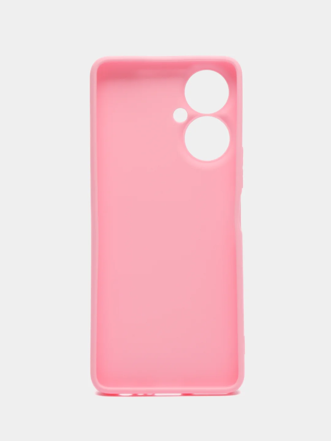 Розовый чехол Tecno Camon 19/19 Pro 4G силиконовый, цветной, матовый