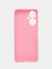 Розовый чехол Tecno Camon 19/19 Pro 4G силиконовый, цветной, матовый