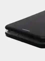 Черный чехол-книжка для Huawei P Smart 2021 (Хуавей П Смарт 2021)