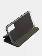 Черный чехол-книжка для Huawei P Smart 2021 (Хуавей П Смарт 2021)