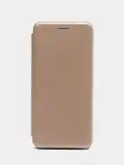 Золотой чехол-книжка для Huawei P Smart 2021 (Хуавей П Смарт 2021)