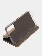 Золотой чехол-книжка для Huawei P Smart 2021 (Хуавей П Смарт 2021)