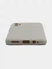 Серый чехол для Tecno Spark 8P, силиконовый, цветной, матовый
