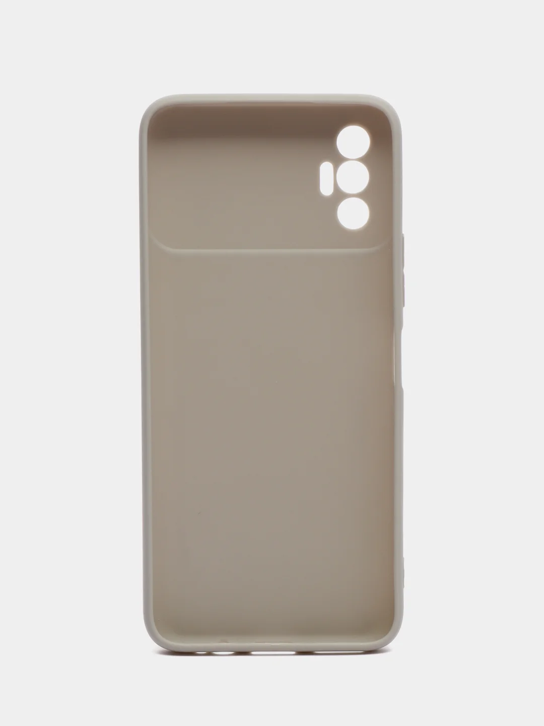 Серый чехол для Tecno Spark 8P, силиконовый, цветной, матовый