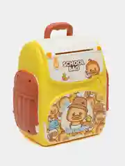 Желтый копилка-сейф с купюроприемником, детская копилка
