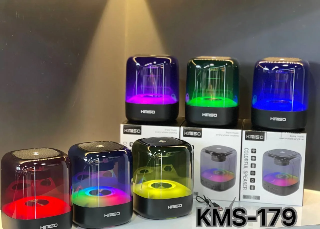 Черный музыкальная колонка kimiso