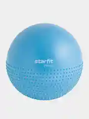 Синий фитбол полумассажный STARFIT, 75 см
