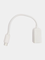 OTG-переходник micro USB на USB, с проводом