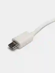 Белый otg-переходник micro USB на USB, с проводом