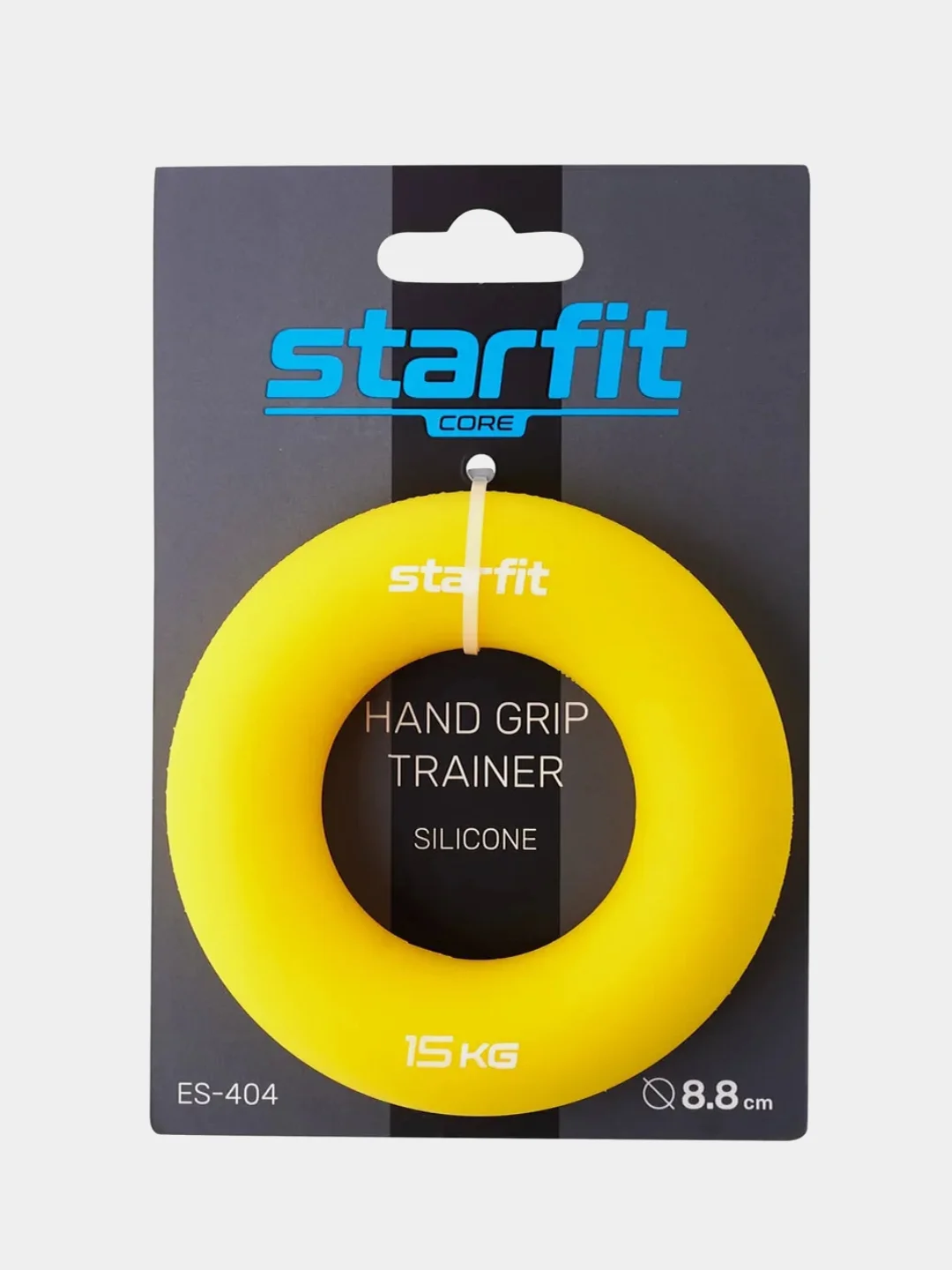 Желтый эспандер кистевой STARFIT ES-404, 15 кг