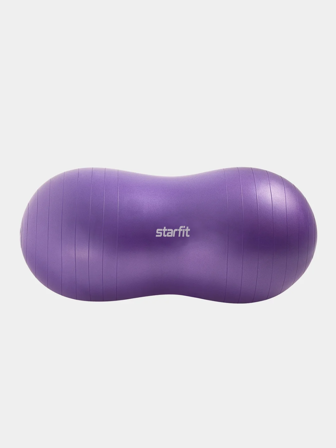 Фиолетовый фитбол "Арахис" STARFIT, 50 x 100 см