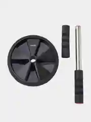 Черный ролик для пресса STARFIT RL-104, с мягким ходом