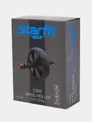 Черный ролик для пресса STARFIT RL-104, с мягким ходом