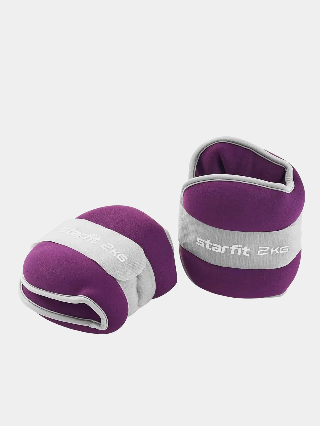 Фиолетовый утяжелители универсальные STARFIT, 2 кг