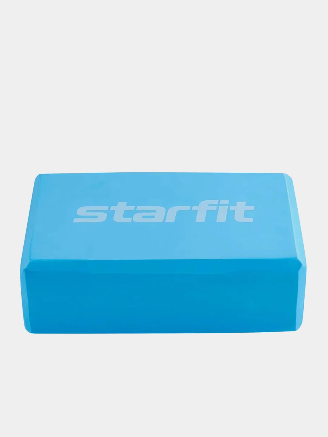 Розовый блок для йоги STARFIT, 22,5 х 15 см
