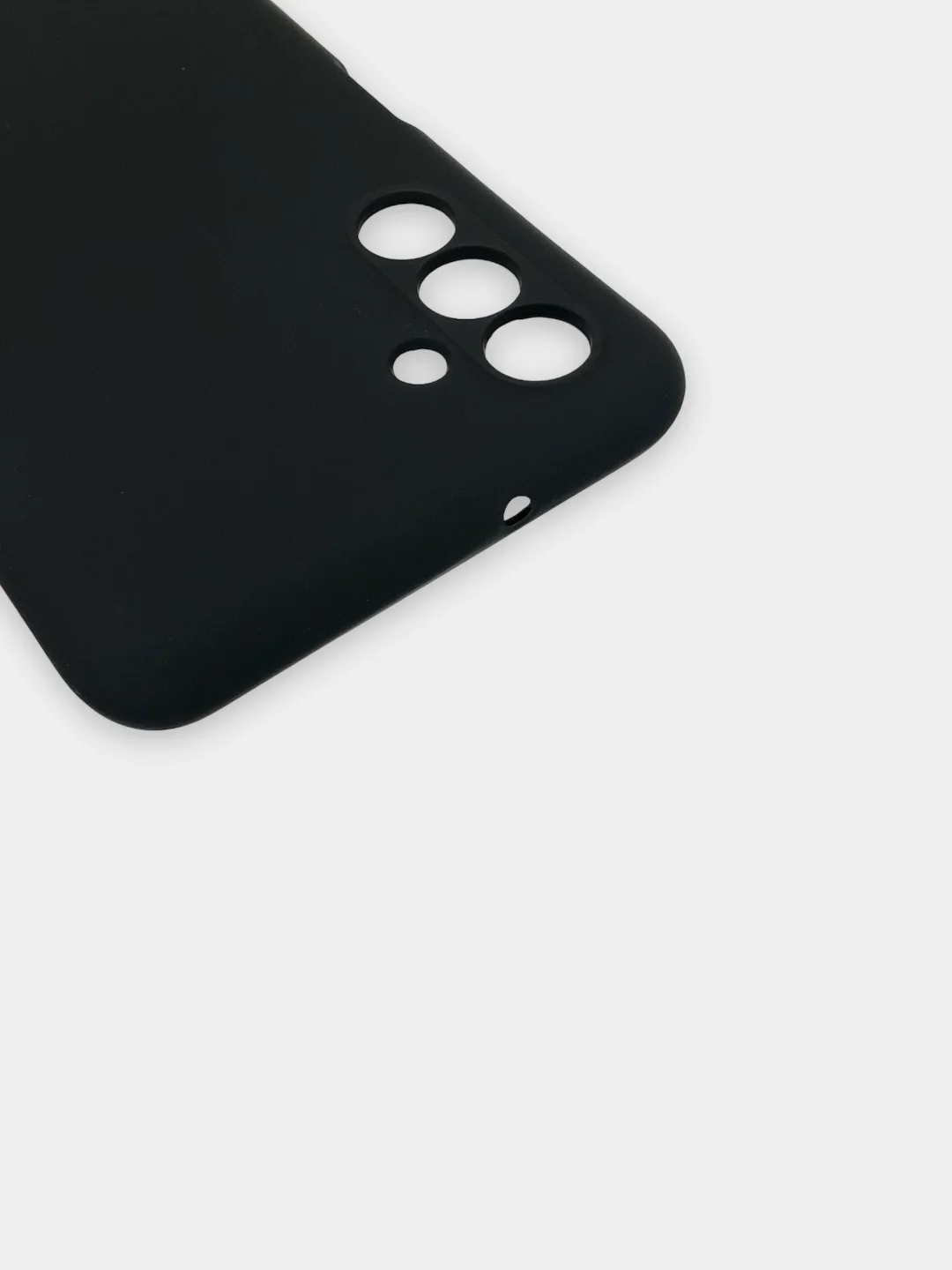 Красный чехол Silicone Cover для Samsung Galaxy A04S / A13 (Самсунг А04С / А13 5G), силиконовый