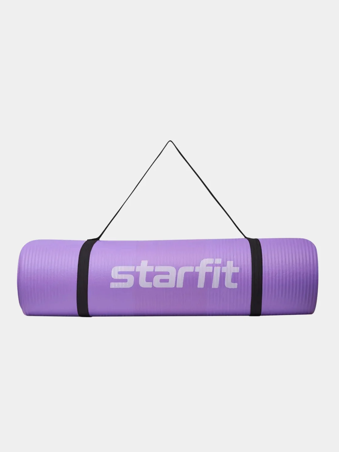 Фиолетовый коврик для йоги и фитнеса STARFIT, 183x61 см