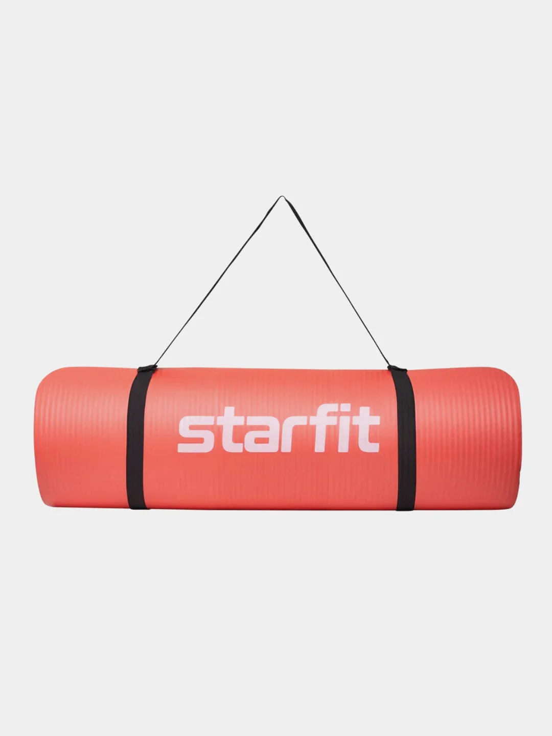 Желтый коврик для йоги и фитнеса STARFIT, 183x61 см
