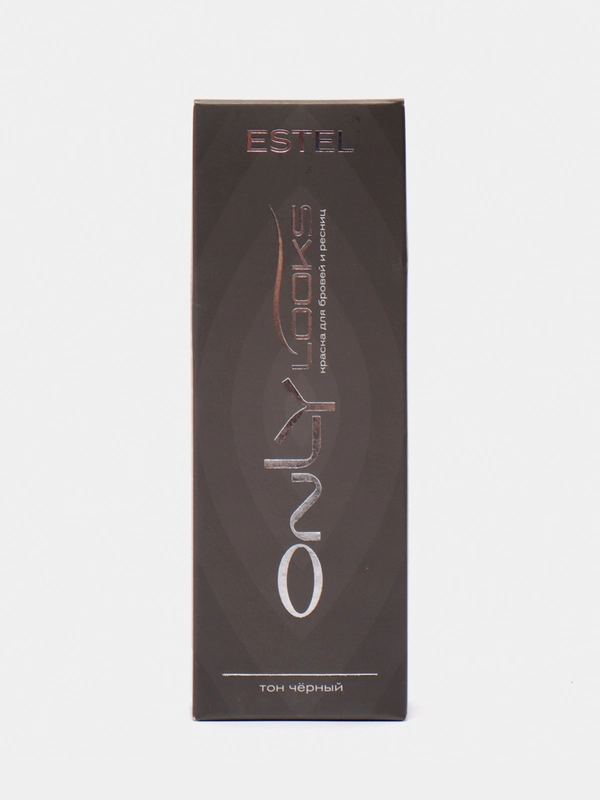 Краска для бровей и ресниц ESTEL ONLY looks тон черный 601