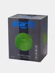 Зеленый фитбол полумассажный STARFIT, 65 см