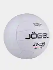 Белый мяч волейбольный Jogel "JV-100"