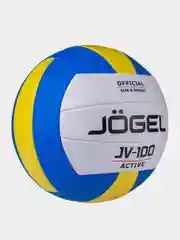 Белый мяч волейбольный Jogel "JV-100"