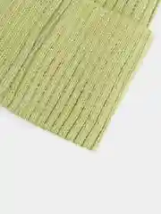 Оливковый шапка женская, с отворотом