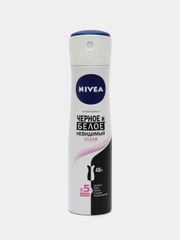 Антиперспирант спрей NIVEA "Невидимый для черного и белого Clear", женский, 150 мл