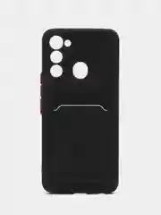 Чехол Tecno Spark Go 2022 / Spark 8C / Техно Спарк Го 2022 / Спарк 8С с карманом для карт