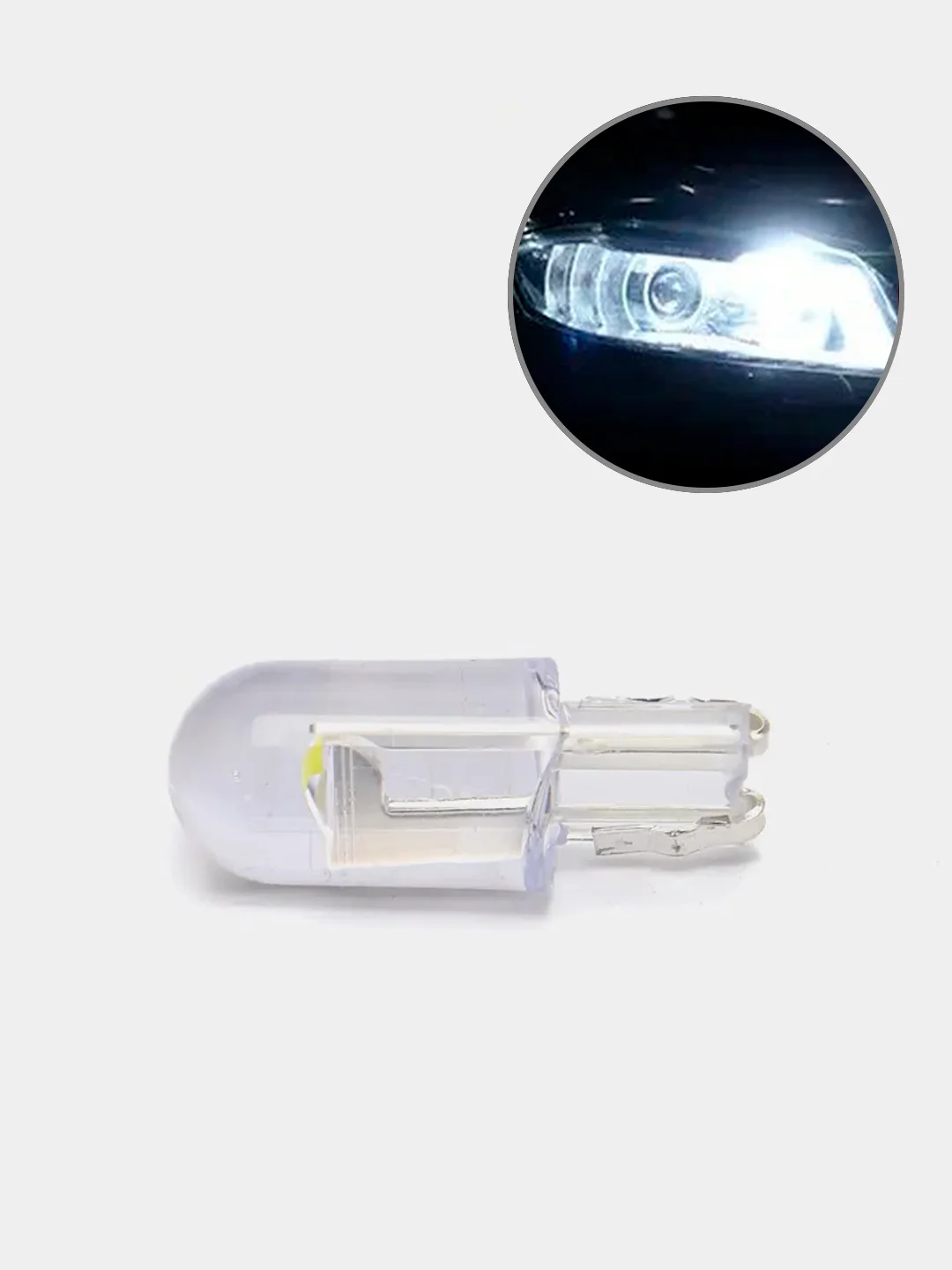 Белый светодиодные LED лампы в габариты W5W T10