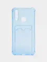Лавандовый чехол Vivo Y11 / Y12 / Y15 / Y17 с карманом для карт