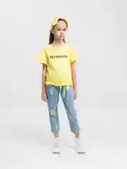 Джинсы детские с футболкой и солохой