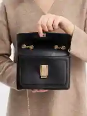 Черный сумка женская из искусственной кожи