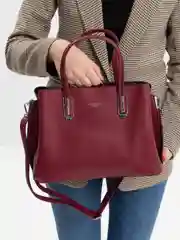 Красный женская сумка тоут на плечо