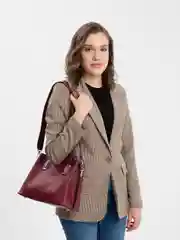 Красный женская сумка тоут на плечо