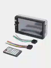 Магнитола 2 DIN c пультом ДУ экран 7", Bluetooth, USB, AUX