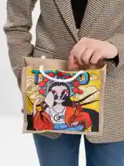 Холщовая женская сумка