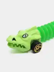 Зеленый машинка по типу Hot Wheels "Гармошка" , pop tubes, поп ит, трубка гофра