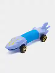 Голубой машинка по типу Hot Wheels "Гармошка" , pop tubes, поп ит, трубка гофра