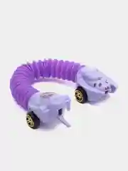 Сиреневый машинка по типу Hot Wheels "Гармошка" , pop tubes, поп ит, трубка гофра